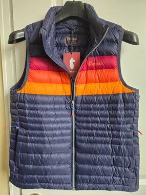 Cotopaxi Fuego Down Vest Women's Medium Blue NWT